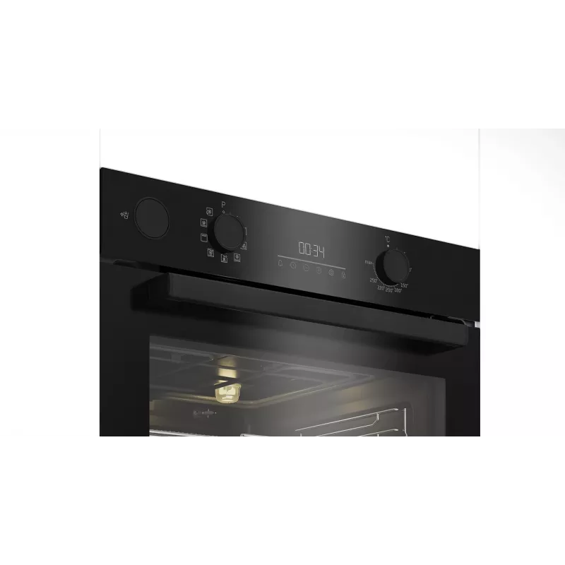 Piekarnik elektryczny do zabudowy BEKO BBIS17300BSEA, 60 cm, 72 l, wielofunkcyjny, SteamAid™, Airfry, A+
