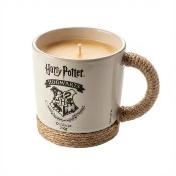 Świeca zapachowa Harry Potter Kubek ze sznurkiem Hogwart 200 g – markowa świeca tematyczna
