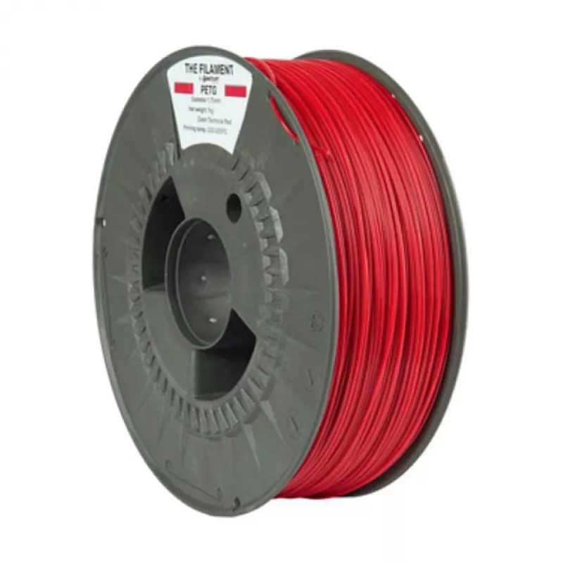 The Filament · PETG · TECHNICAL czerwony · 1.75mm · 1kg