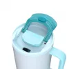 Kubek termiczny z teleskopową słomką Kambukka Rio Tumbler 950ml Frosty Coconut
