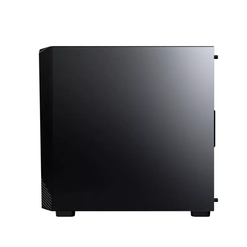 Montech X5M (B) Obudowa PC Micro Tower — Micro‑ATX/Mini‑ITX, 3x120mm przód, 1x120mm tył, obsługa zasilacza ATX, 2x3,5 cala + 4x2,5 cala, Czarna