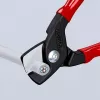 Nożyce do kabli Knipex 95 11 160 — długość 160 mm, ergonomiczne uchwyty