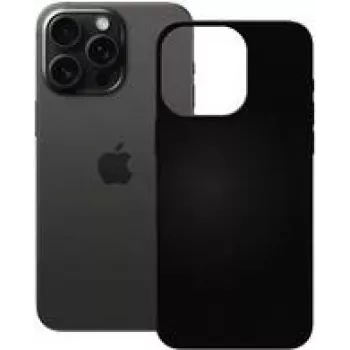 PEDEA Soft TPU etui do Apple iPhone 16 Pro Max -Czarny (50160998)
