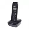 Telefon DECT Panasonic KX-TG1611, czarny, 1,9 GHz, wyświetlacz 1,25 cala, czas rozmowy do 15 h, książka telefoniczna na 50 kontaktów