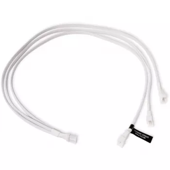Kabel rozdzielający RGB Alphacool 18727 tworzywo sztuczne biały 600 mm