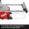 Akumulatorowa pilarka stołowa Power X-Change TE-TS 36/210 Li-Solo, 36 V (2x18 V) (czerwona, bez akumulatora i ładowarki)
