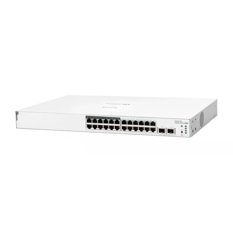 Przełącznik HPE Aruba Networking Instant On 24 portów Gigabit CL4 PoE 2 porty SFP 195W 1830