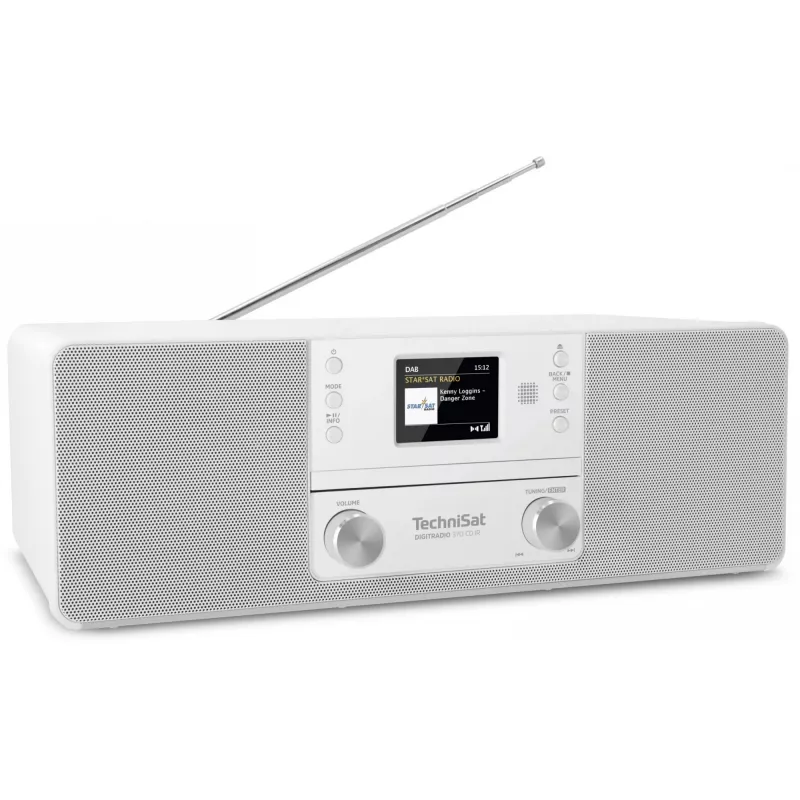TechniSat DigitRadio 370 CD IR DAB radio Cd / MP3-Player cyfrowy odtwarzacz radio internetowe Bluetooth-Audio Receiver 10Watt