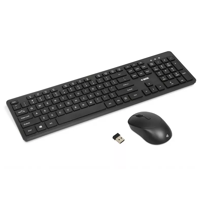 Bezprzewodowy zestaw klawiatury i myszy iBOX Workstation Pro Kit
