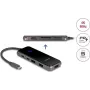 Stacja dokująca DELOCK USB Type-C 4K HDMI hub gniazdo SD/microSD PD 3.0 85 W (92001)