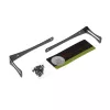 Uchwyt do radiatora BitsPower BP-120RADHV2-BK — czarny wspornik montażowy do radiatorów 120 mm