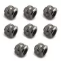 XSPC Connector G1/4 do 14mm Hardtube, czarny chrom - 8 sztuk