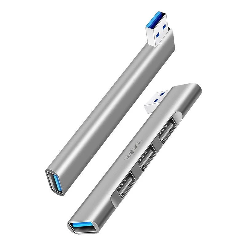 LogiLink Hub USB 3.2 Gen1 4-portowy USB-A 1x USB3.0 AF 3x USB2.0 AF UA0436