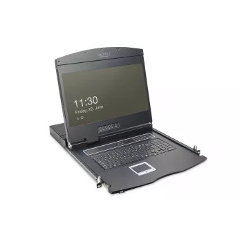 Konsola KVM Digitus 19-calowy LCD 8-portowa VGA klawiatura US