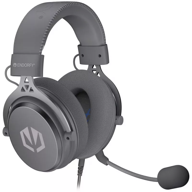 VIRO Plus USB Alt Gray, słuchawki gamingowe Dark Grey, USB-A, 3.5 mm jack, 7.1-USB-Soundkarte