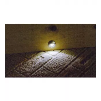 Synergy 21 S21-LED-L00024 Oprawa wpuszczana do użytku wewnętrznego/zewnętrznego odpowiednia do użytku wewnętrznego Plamka świetlna 0,6W Czarny - Srebrny Plamka świetlna