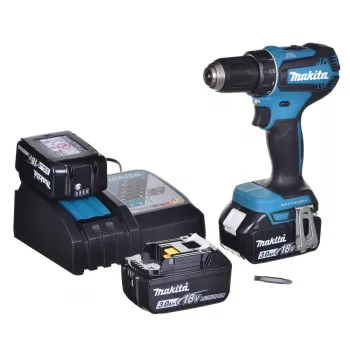 MAKITA DDF485RF3J Wiertarka akumulatorowa 3x 18V 3Ah