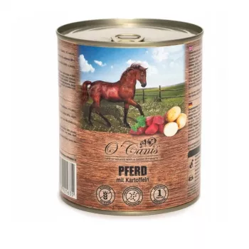 O'CANIS mięso końskie z ziemniakami - mokra karma dla psów - 800g