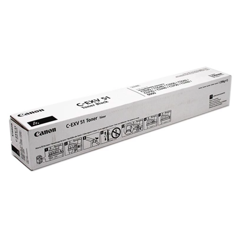 Kaseta z tonerem Canon C-EXV 51 1 szt. oryginalna czarna