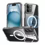 Etui na telefon ESR Classic Hybrid dla iPhone 16 Plus — przezroczyste z wbudowaną podstawką