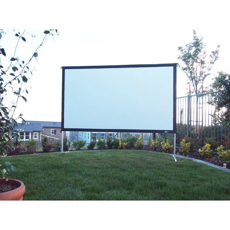 Elite Screens Yard Master 2 - Ręczny - 4,57 m (180 cali) - 3,99 m - 2,24 m - 16:9 - Srebrny - Biały