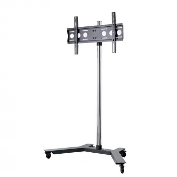 Stojak pod monitor Edbak TR51 152,4 cm 60 cali Wolnostojący Czarny Udźwig 80 kg