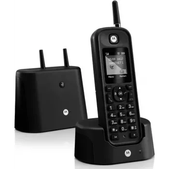 Motorola O201 DECT Bezprzewodowy telefon analogowy z funkcją głośnomówiącą Czarny (2249706)