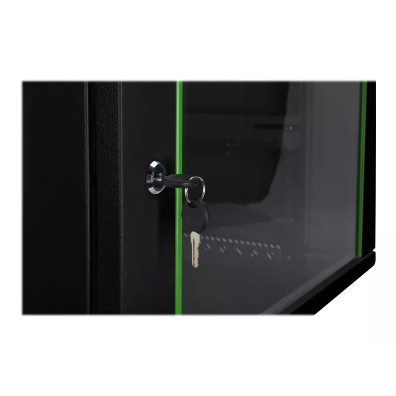 DIGITUS Dynamic Basic DN-19 16-U-EC-SW - Szafa - Szafa sieciowa - przeznaczona do montażu na ścianie - RAL 9005 - 16U - 48,3 cm (19 inch)