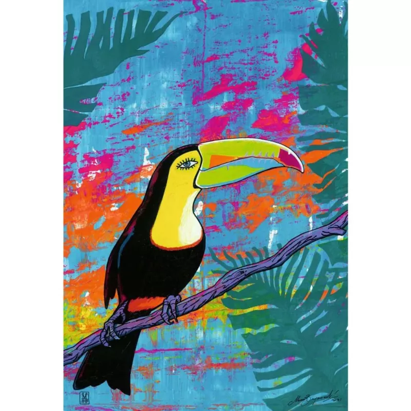 Puzzle Ravensburger Puzzle Moment — Magic Toucan, 300 elementów, dorośli/średniozaawansowani