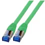 Kabel krosowy EFB-Elektronik RJ45 Cat.6A S/FTP TPECat.7 Superflex zielony 0,25 m Producent: EFB Elektronik (K5525FGN.0,25)