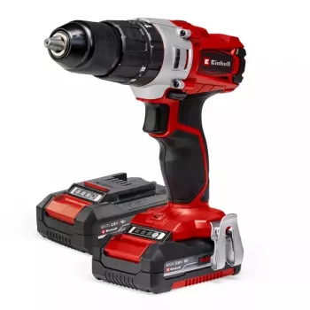 Einhell TE-CD 18/2 18750 RPM Keyless 1.45 kg Czarny, Czerwony