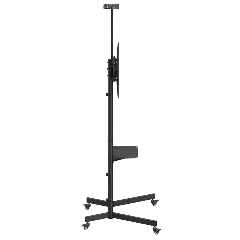 Podstawa / wózek pod telewizor Maclean, półka na kamerę, na kółkach, 37-70, maks. obciążenie 45kg/5kg półka, maks. VESA 600x400, MC-113 B