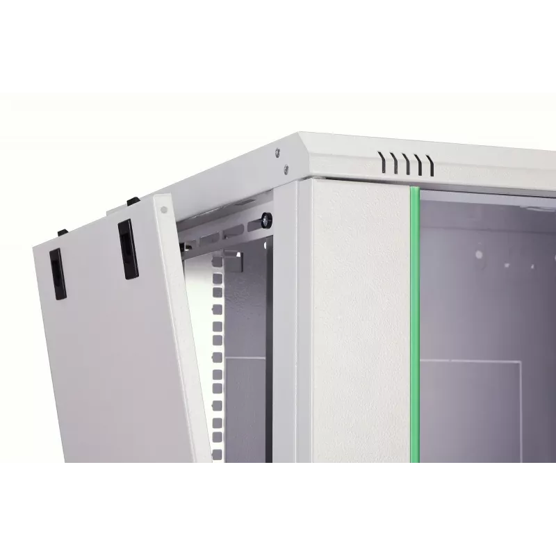 Szafa rackowa naścienna DIGITUS Dynamic-N 12U, 19 cali, 600x450 mm (SxG), IP20, zamek na klucz, niezłożona