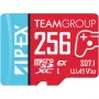 Karta pamięci MicroSD Express Team group APEX SD7.1 256 GB, czerwono-niebieska