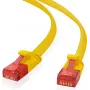 Kabel krosowy helos Ultra cienki 15 m UTP Cat6a płaski — długość 15 m, UTP, Cat6a, płaska konstrukcja