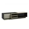 Cama szafka TV SIGMA1 180 dąb dąb sonoma/czarny połysk