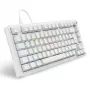 Klawiatura Sharkoon SGK25 75% QWERTZ USB przewodowa RGB LED biała