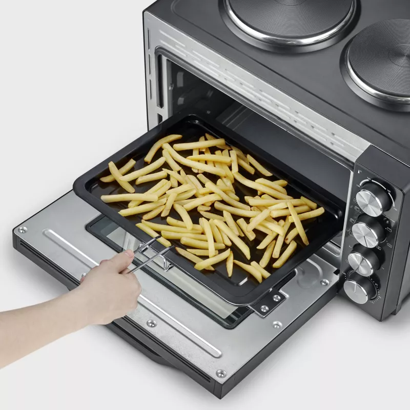 Opiekacz-piekarnik Severin TO 2074 30L 2500W Czarny Grill