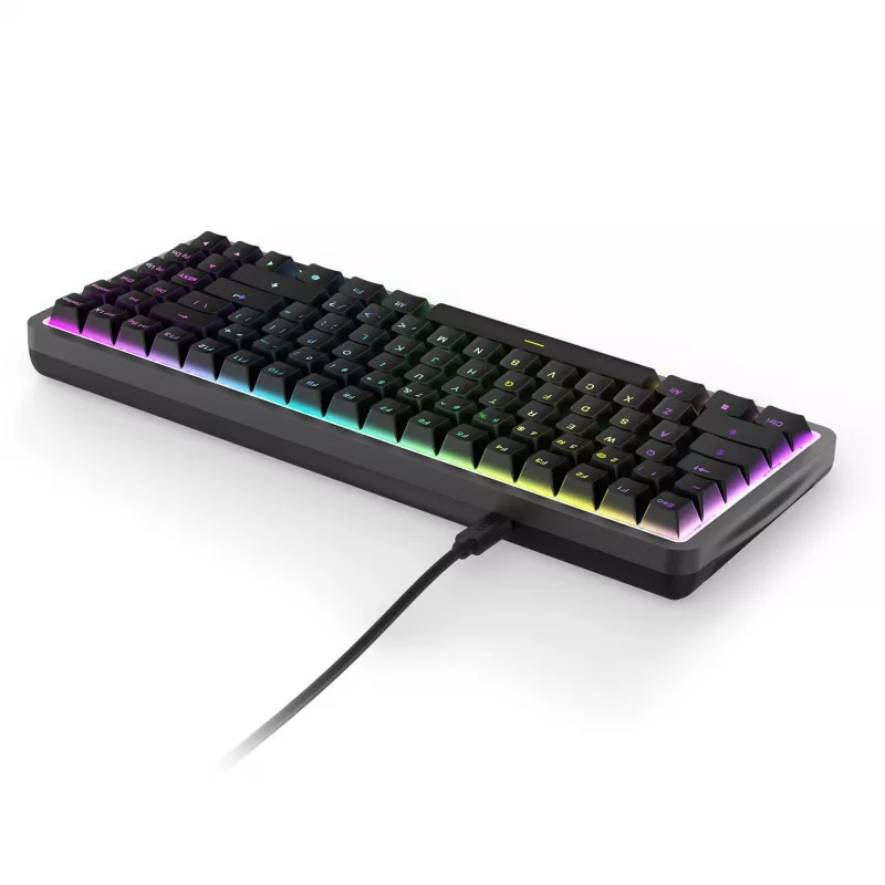 FUNCTION Elite MiniTKL, klawiatura gamingowa, czarna, układ DE, NZXT Swift