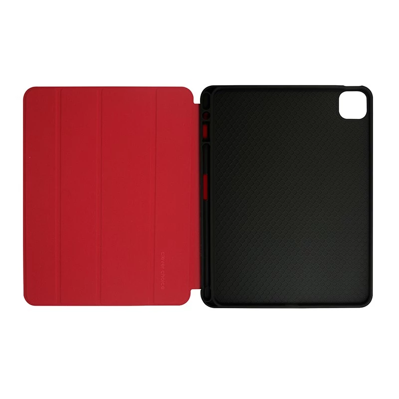 Etui Folio Crong Flexfolio 27,7 cm (10,9 cala) dla iPada 11 Pro Air Czerwone