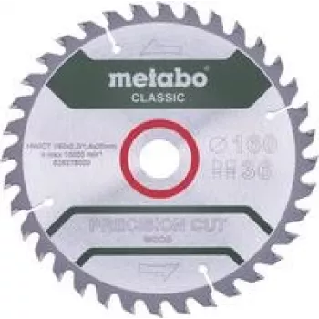 Tarcza do piły tarczowej Metabo PRECISION CUT WOOD CLASSIC 160 x 20 x 1,4 mm, 36 zębów