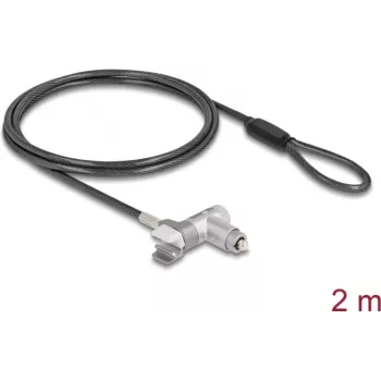 Blokada laptopa Navilock 22052 do MacBook Pro 2021–2024 14 cali i 16 cali, kabel 2 m