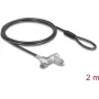 Blokada laptopa Navilock 22052 do MacBook Pro 2021–2024 14 cali i 16 cali, kabel 2 m