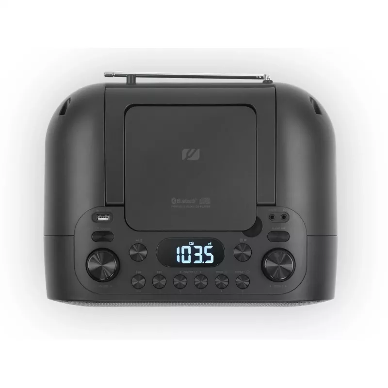 Muse | Radio przenośne z Bluetooth i portem USB | M-35 BT | AUX in | Czarny
