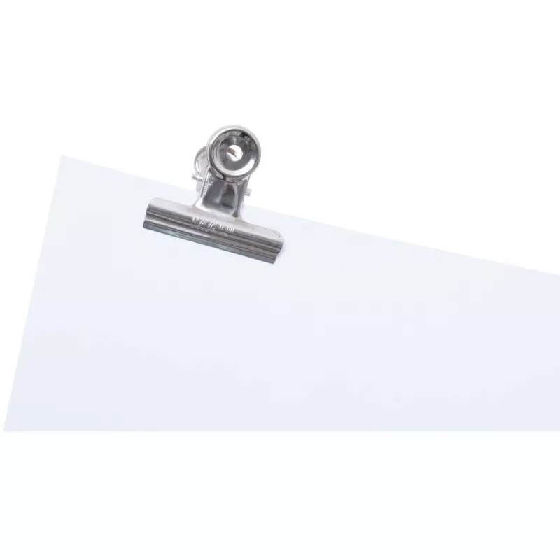 MAUL klips do listów wykonany z metalu, kolor: nikiel, szerokość: 50 mm, szerokość zacisku: 20 mm, opakowanie samoobsługowe (21750-96)