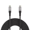 Kabel USB-C na USB-C GEMBIRD CCBP-USB4-CMCM240 1,5 m, USB4 Gen 3x2, 40 Gbit/s, 240 W, czarny