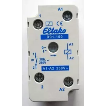 R91-100-230V - Przekaźnik przełączający - 1 styk normalnie otwarty 230V (91100430)