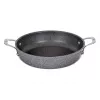 Głęboka patelnia indukcyjna z 2 uchwytami BALLARINI Salina Granitium 24 cm 75002-811-0