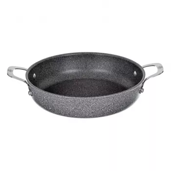 Głęboka patelnia indukcyjna z 2 uchwytami BALLARINI Salina Granitium 24 cm 75002-811-0