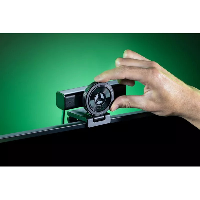 Razer | Kamera internetowa | Kiyo V2 | MJPEG do 4K 30 FPS, 1080p 60 FPS, YUY2 do 4K 15 FPS, 1080p 60 FPS, NV12 do 4K 20 FPS, 1080p 60 FPS